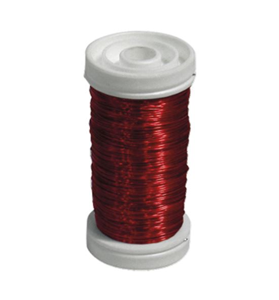 Bobina alambre de cobre barnizado rojo - BC-12170013
