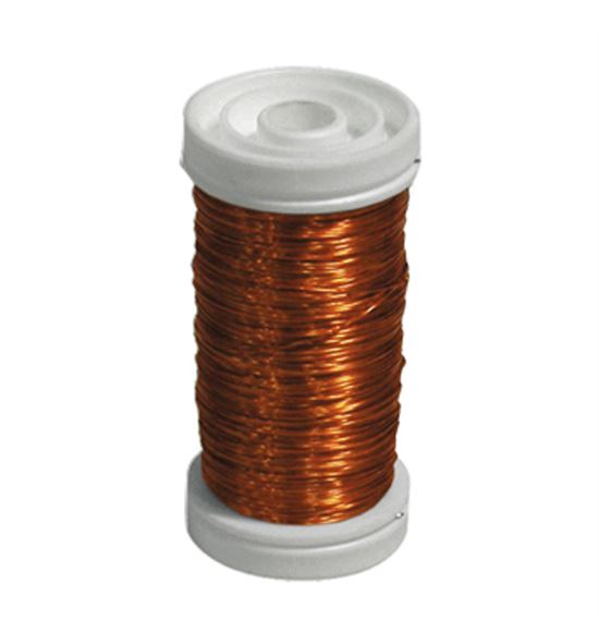 Bobina alambre de cobre barnizado naranja - BC-12170093