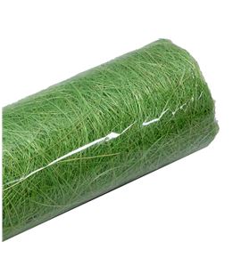 Abaca natural verde pistacho 50cm*5m - ABAVERPIS