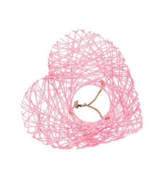 Porta ramos hart twist rosa 20øcm (10unid) - PORHARTWIROS20