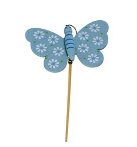 Pick mariposa azul 8cm *50cm - PICMARAZU850