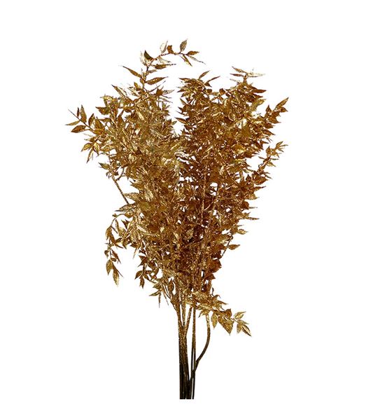 Ruscus fino antiek oro purpurina - RUSFINORO