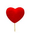 Pick heart red 11.5cm - PICHEARED1