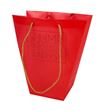 Bolsa palabra pp rojo 12*11*26cm - BOLPALROJ12