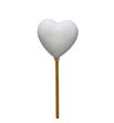 Pick hart blanco 4cm - PICHARBLA4