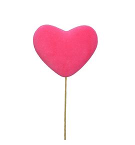 Pick heart rosa 11.5cm - PICHEAROS