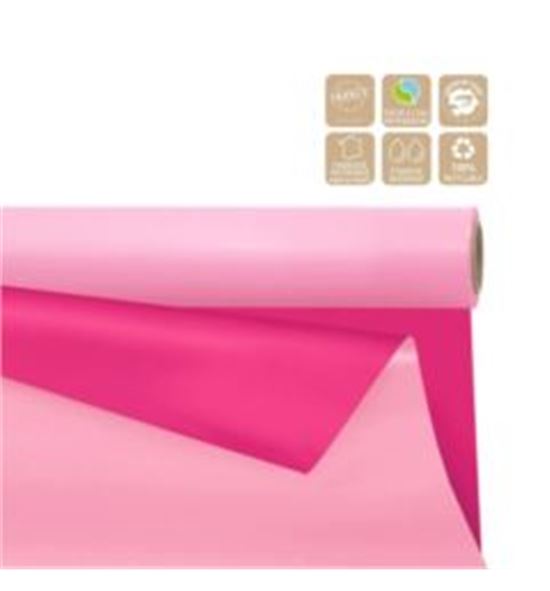 Rollo lamina rosa fucsia 80cm 40m - ROLLAMROSF8040