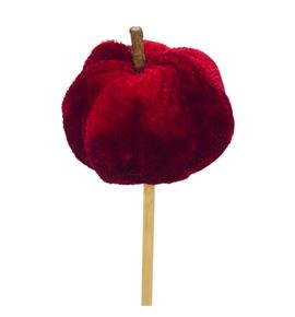 Calabaza roja en palo 50 - CALROJPAL