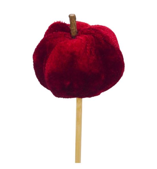 Calabaza roja en palo 50 - CALROJPAL