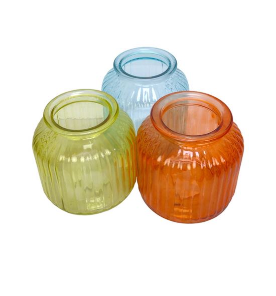 Jarron 3 colores ø18xh18 - JAR3COL1818