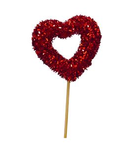 Pick corazon rojo purp 7cm *60cm - PICCORROJPUR