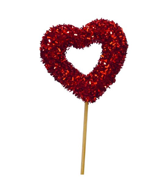 Pick corazon rojo purp 7cm *60cm - PICCORROJPUR