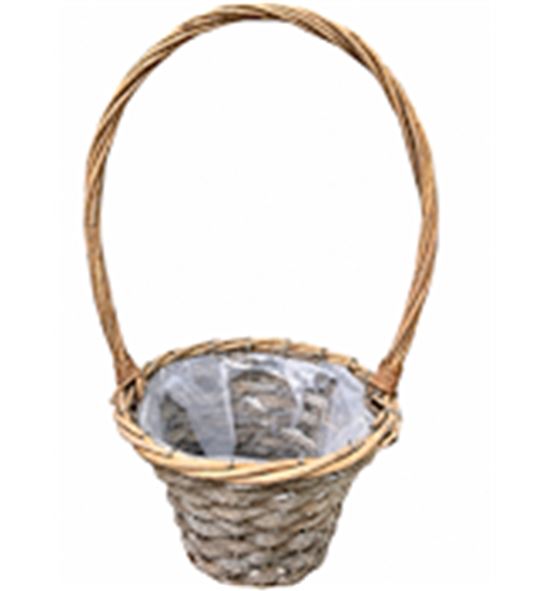 Cesta bamboe gris ø32xh60 - CESASA60